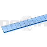Ciężarek klejony Fe 60G (12X5g) ocynk kwadrat