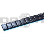 Ciężarek klejony Fe 60G (12x5g) czarny