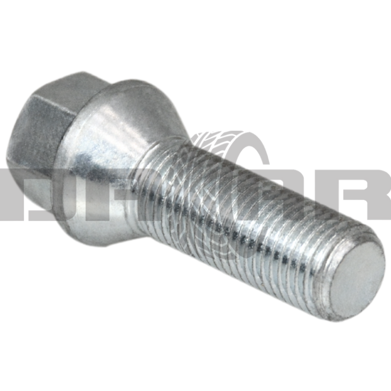 Śruba M14X1,50X30mm (stożek) klucz 17