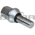 Śruba M12X1,50X40mm (kula) klucz 17 Mercedes z kołnierzem