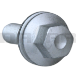 Śruba M12X1,25X17mm ruchoma podkładka Peugeot
