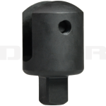 Głowica do pokrętła wahliwego 1/2" z trzpieniem na nasadki 1/2"