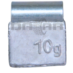 Ciężarek ALU nabijany 10g HEK